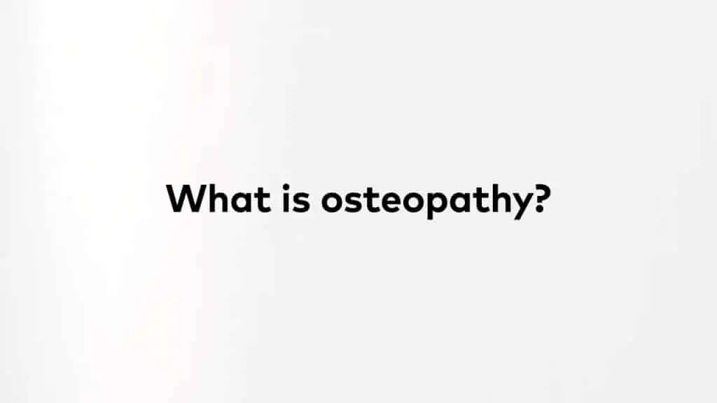 Was ist Osteopathie? Osteopathen Hamburg.