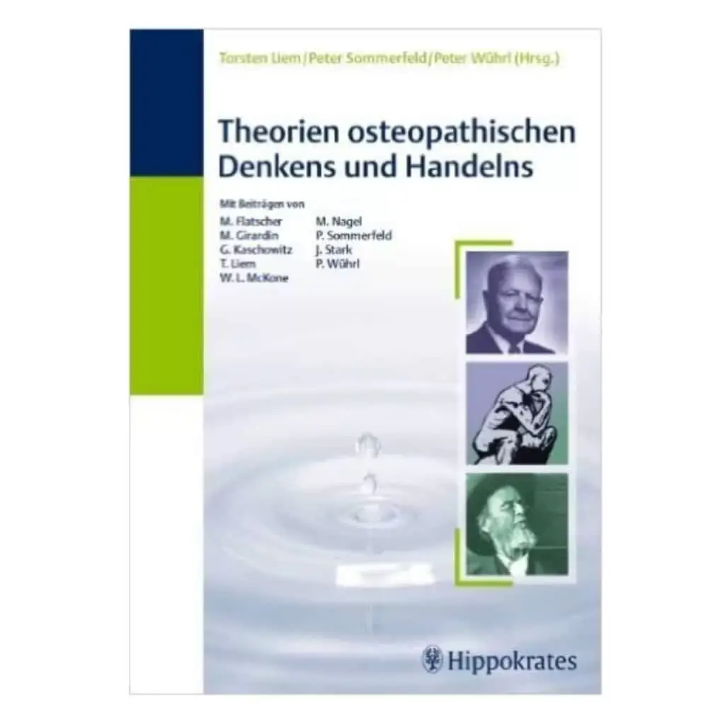 Das Cover des Buches Osteopathen Hamburg: Theoretische Ostsophychen Deckens und Handels.